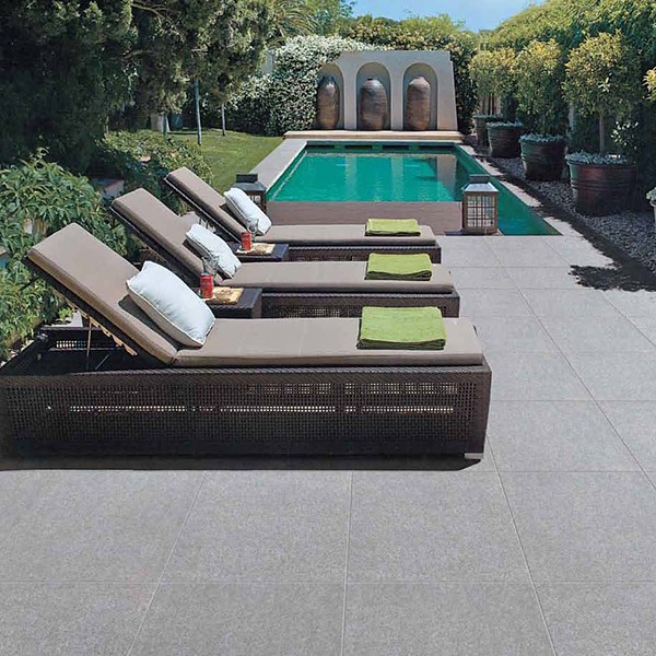 KHD Porcelain Paving Supplies Garden with pool