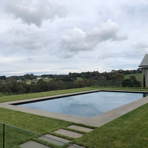 Peninsula Property shines Australian Bluestone stunning swimming pool
