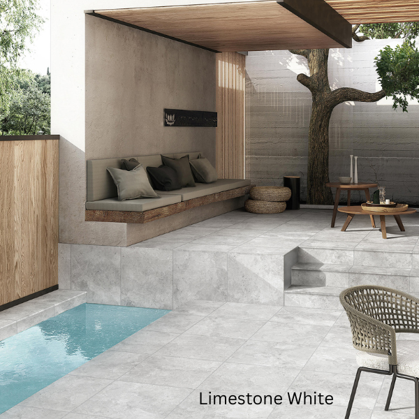 Limestone White outdoor