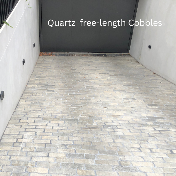 Quartz free length Cobble
