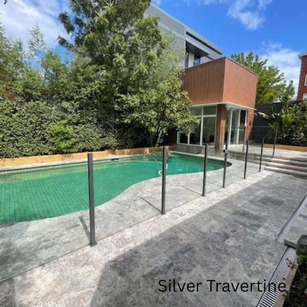 Silver Travertine