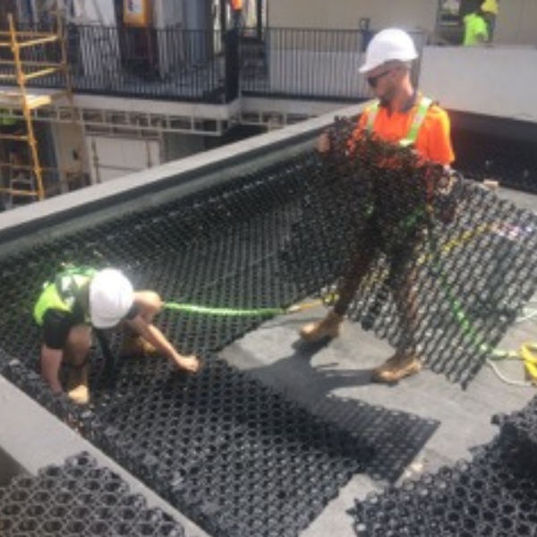 green roof drainage cell